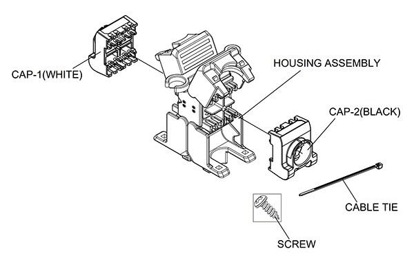 Stewart Connector / Cinch Connectivity Solutions Cat 6a Tool-less Shielded Cable Splicer